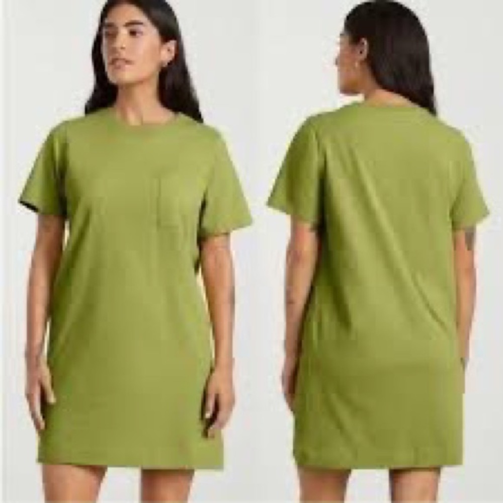 Everlane organic cotton weekend tee dress medium